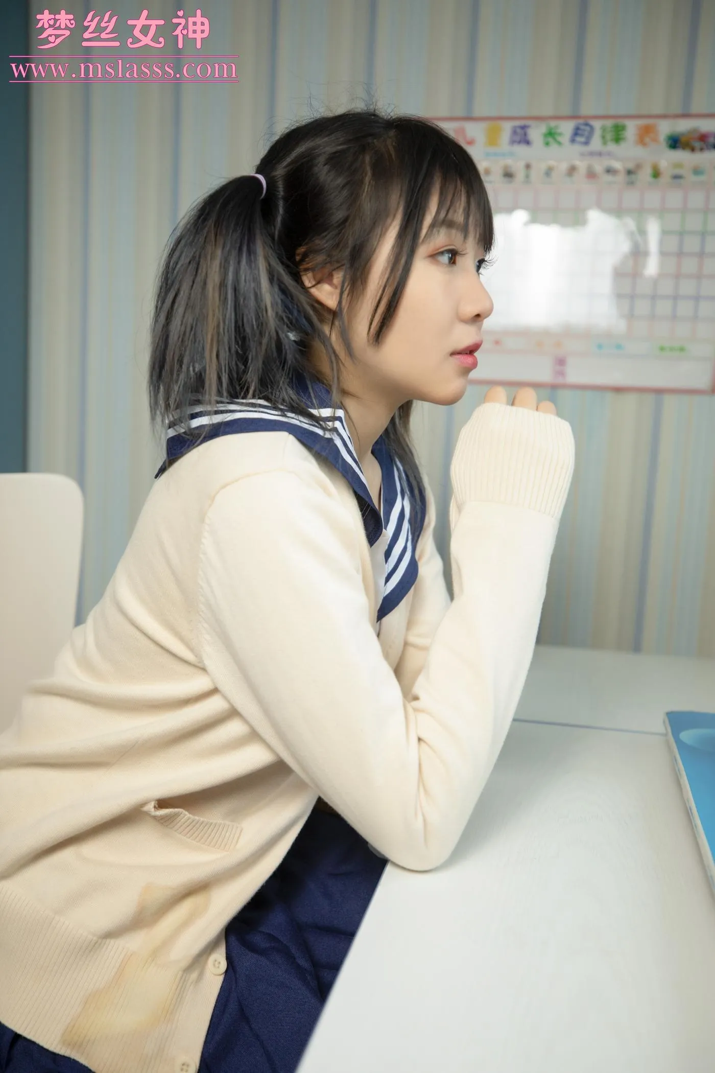 [MSLASS梦丝女神] 2021.02.27 NO.140 小奶喵 丝丝 [49P]插图5